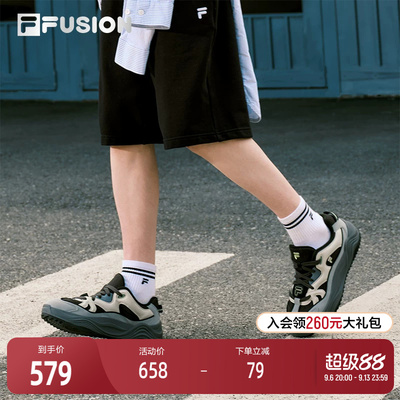 FILAFUSION斐乐男士面包板鞋