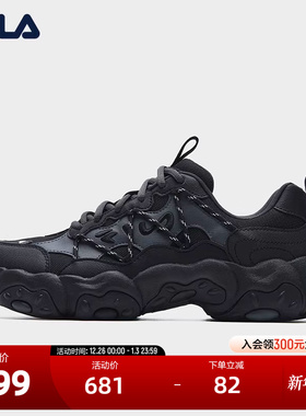 FILA 斐乐官方男鞋FLUID 6 SO2025冬季新款猫爪6代南版时尚休闲鞋