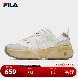 FILA MUFFIN SO斐乐官方女鞋摩登运动鞋2025新款斐乐松饼鞋南方版