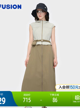 FILAFUSION斐乐女士梭织连衣裙