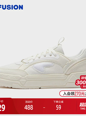 FILA FUSION斐乐潮牌女鞋BANK DX CVS板鞋2024秋季新款休闲滑板鞋