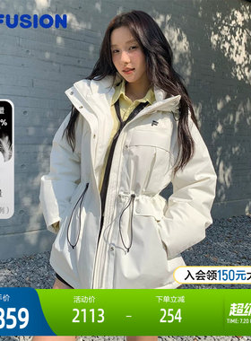FILAFUSION斐乐女子中长羽绒服