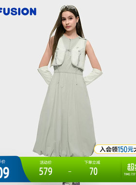 FILAFUSION潮牌女子连衣裙