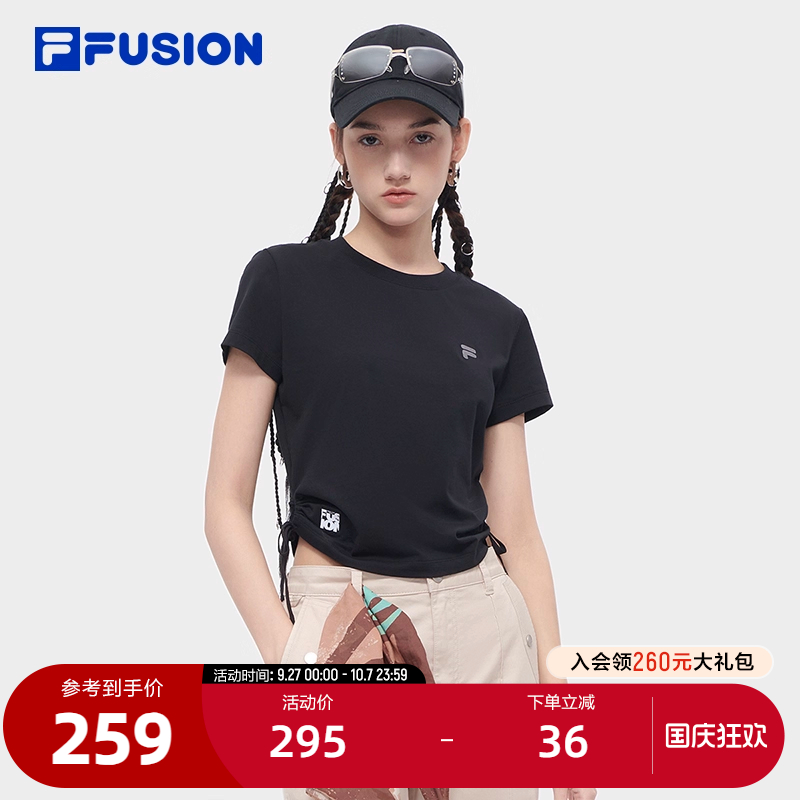 FILAFUSION斐乐女子短袖T