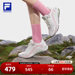 LYNX 2户外鞋 2024春季 FILA 山猫跑步鞋 SPD 新款 斐乐官方女鞋