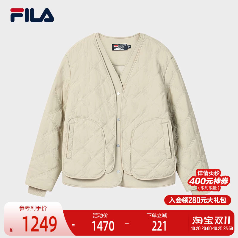 FILA斐乐女士休闲棉服