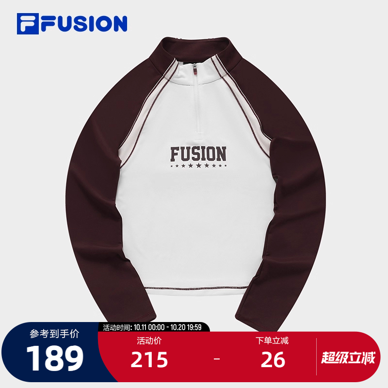 FILAFUSION斐乐女子长袖T