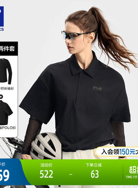 FILA斐乐女子短袖POLO