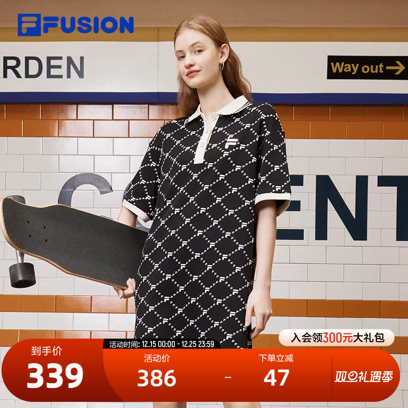 FILAFUSION斐乐女子连衣裙