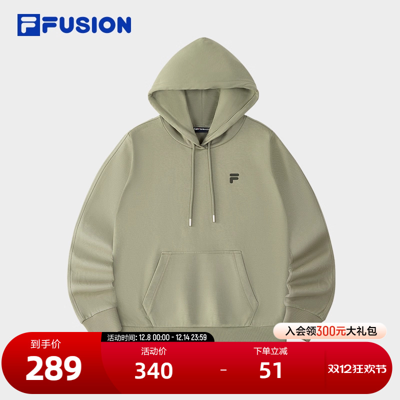 FILAFUSION斐乐女子连帽卫衣