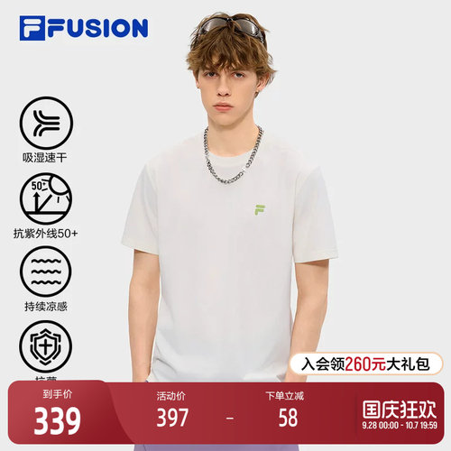 FILAFUSION斐乐女子短袖T