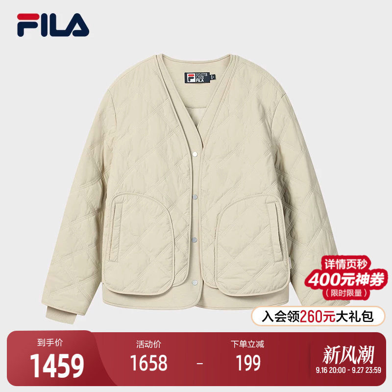 FILA斐乐女士休闲棉服