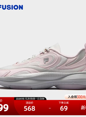 FILA FUSION斐乐潮牌RAY V未来潮鞋女2025夏新款放射线5代休闲鞋