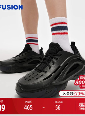 FILA FUSION斐乐潮牌男鞋REMO未来潮鞋2025夏季新款赛艇鞋休闲鞋