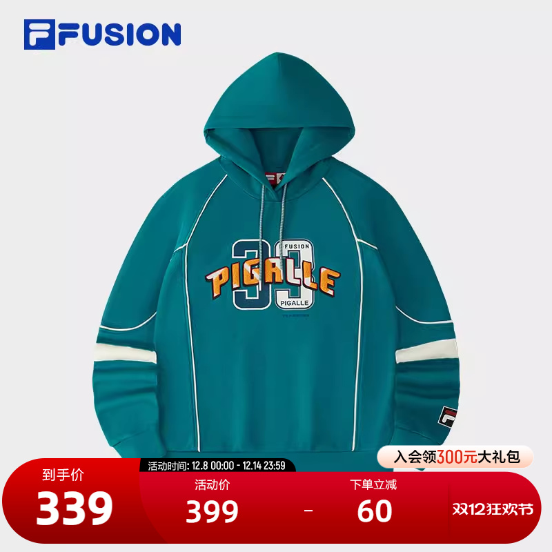 FILAFUSION斐乐女子连帽卫衣