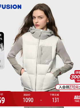 FILAFUSION斐乐女子羽绒马甲