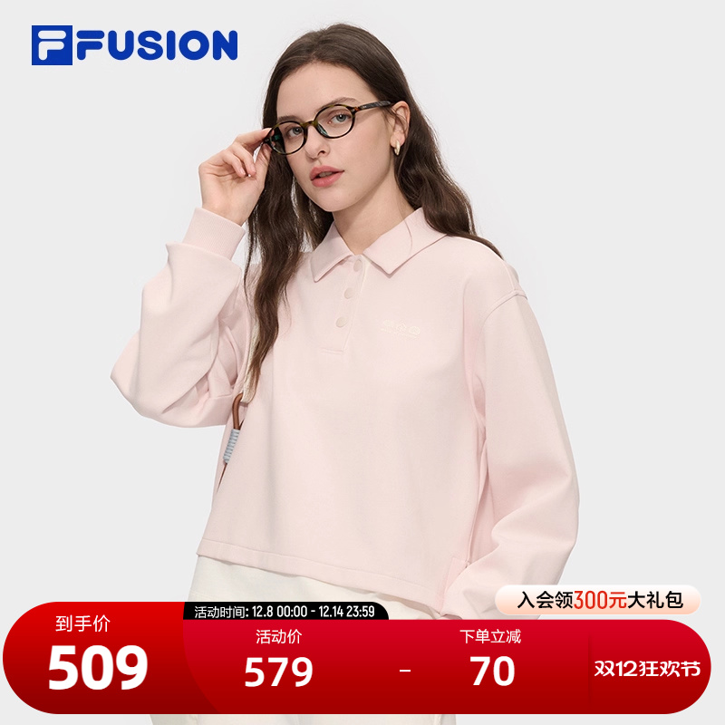 FILA斐乐女士针织长袖上衣