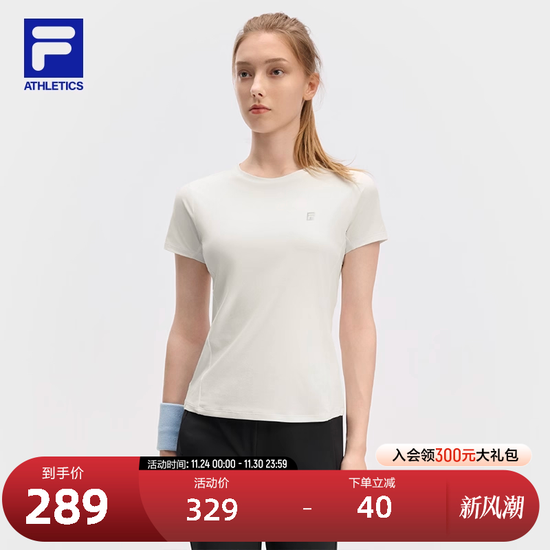 FILA斐乐女子针织短袖衫