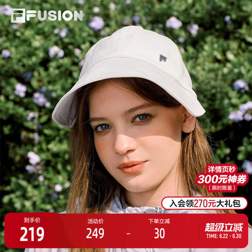 FILAFUSION斐乐女士棒球帽