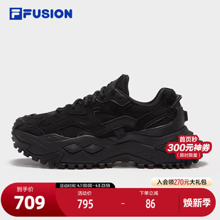 老爹鞋 FILA 硬糖鞋 2025春新款 FUSION斐乐潮牌男鞋 BIANCO厚底潮鞋