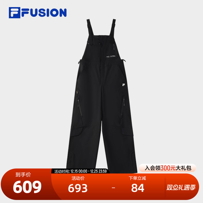 FILAFUSION斐乐女子背带裤