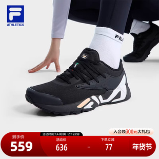 FILA 斐乐官方女鞋MIND ONE JD健身房跑鞋2024冬新款运动鞋跑步鞋