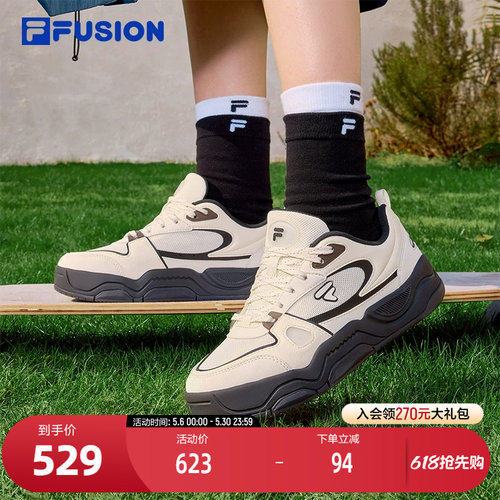 FILAFUSION斐乐女士滑板生活鞋