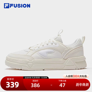 CVS板鞋 2024秋季 FILA 休闲滑板鞋 BANK 新款 FUSION斐乐潮牌女鞋