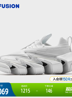 FILA FUSION斐乐潮牌SAWTOOTH未来潮鞋男2025秋新款锯齿鞋跑步鞋