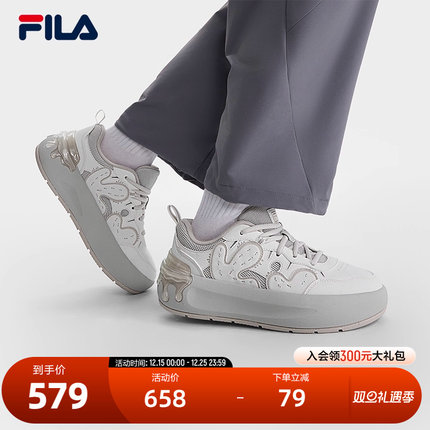 FILA 斐乐官方女鞋CACTI 摩登板鞋2025秋季新款仙掌鞋时尚休闲鞋