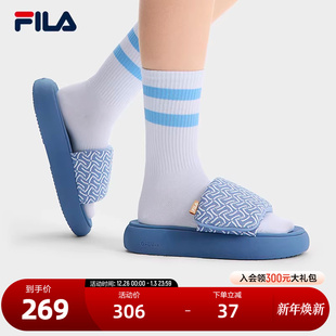 1S摩登拖鞋 DONUT 2025夏季 新款 FILA 甜甜圈1S休闲鞋 斐乐官方女鞋