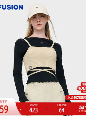 FILAFUSION斐乐女子长袖T