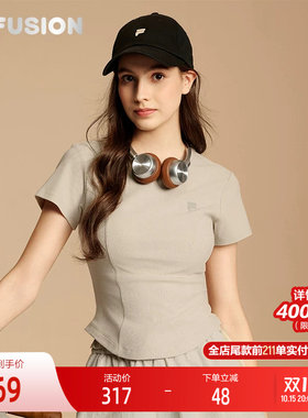 FILAFUSION斐乐女子短袖T