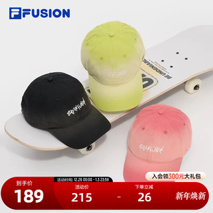 新款 棒球帽2025夏季 休闲运动帽遮阳帽 FUSION斐乐潮牌情侣款 FILA