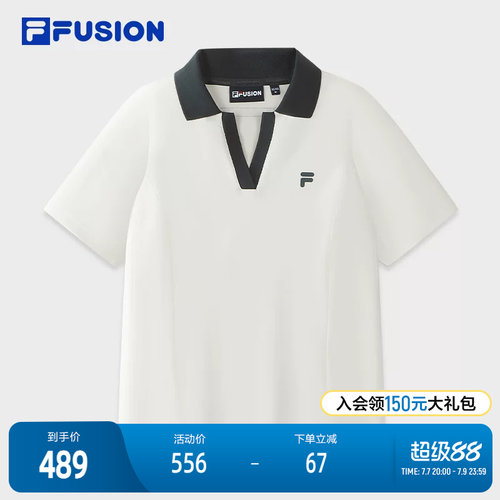 FILAFUSION斐乐潮牌短袖POLO