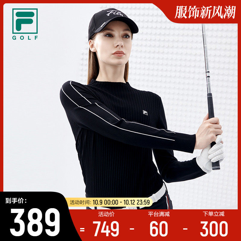 FILA 斐乐官方女子编织衫2022冬季新款简约小高领高尔夫运动上衣属于什么档次？