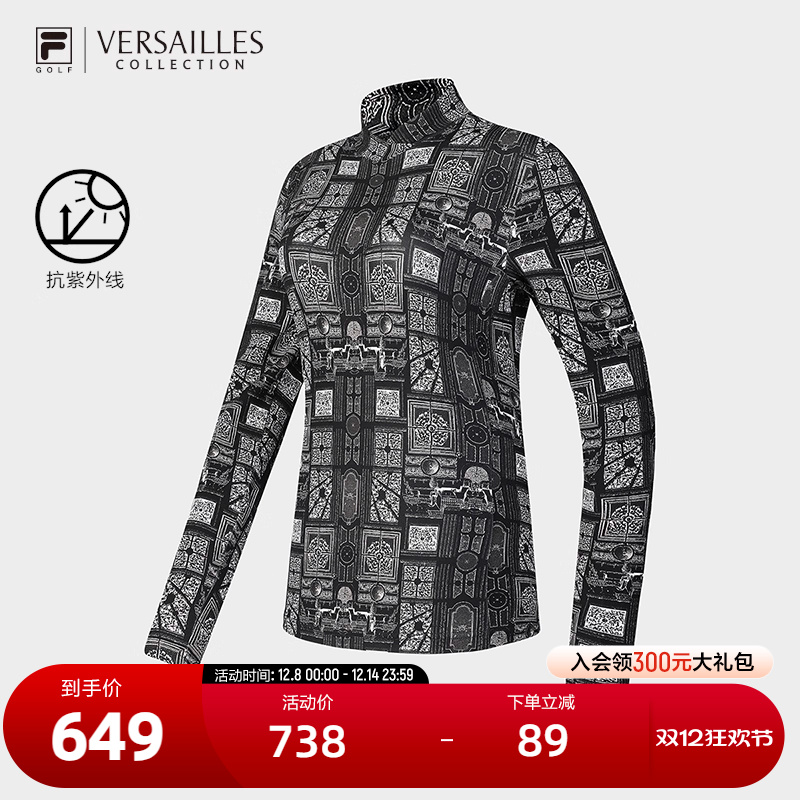 FILA斐乐针织长袖上衣