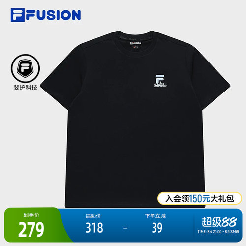 FILAFUSION斐乐男子短袖T
