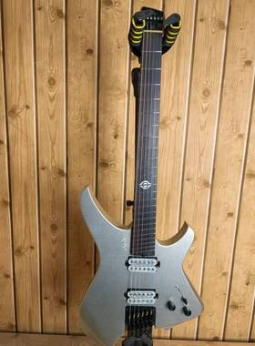 Aguda阿骨打初学者专业MUSIC BOY黑洞Black Hole扇品无头电吉他