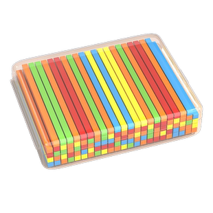 小棒100根一年级下册数学教具学具盒算数学习神器儿童计数棍游戏