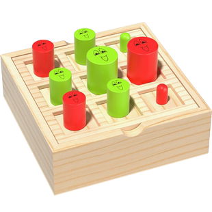 孔明棋井字棋益智玩具大号2合1单身贵族智力钻石棋一个人下单人棋