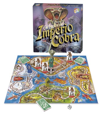 Cefa Toys imperio cobra欧美桌游棋牌寻找眼镜蛇帝国儿童飞行棋