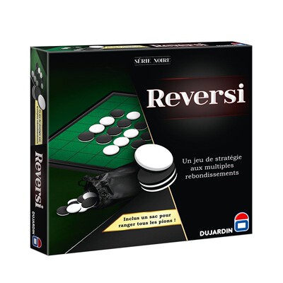 Dujardin Reversi欧洲黑白棋子国际围棋棋盘初学者入门五子棋玩具