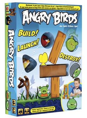 Angry birds愤怒的小鸟桌面休闲游戏弹射撞木家庭多人互动桌游