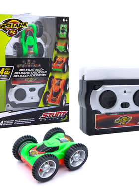 反斗城FASTLANE双面行驶翻滚特技高速迷你遥控车STUNT SERIES玩具