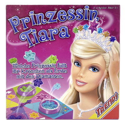 Trends prinzessin tiara 公主的皇冠旋转转盘选星星儿童游戏玩具