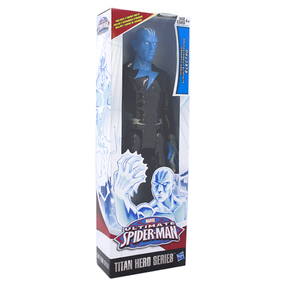 孩之宝MARVEL漫威蜘蛛侠electro电光人可动人偶TITAN HERO SERIES