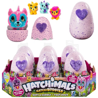 Hatchimals Season 1 哈驰魔法蛋惊喜盲盒孵化毛绒公仔儿童玩具