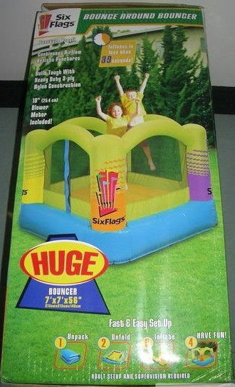 美国大型SIXFLAGS充气