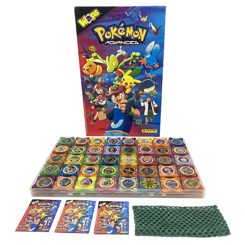 Panini Pokemon Advanced Waps神奇宝贝宠物小灵精游戏卡牌收纳盒